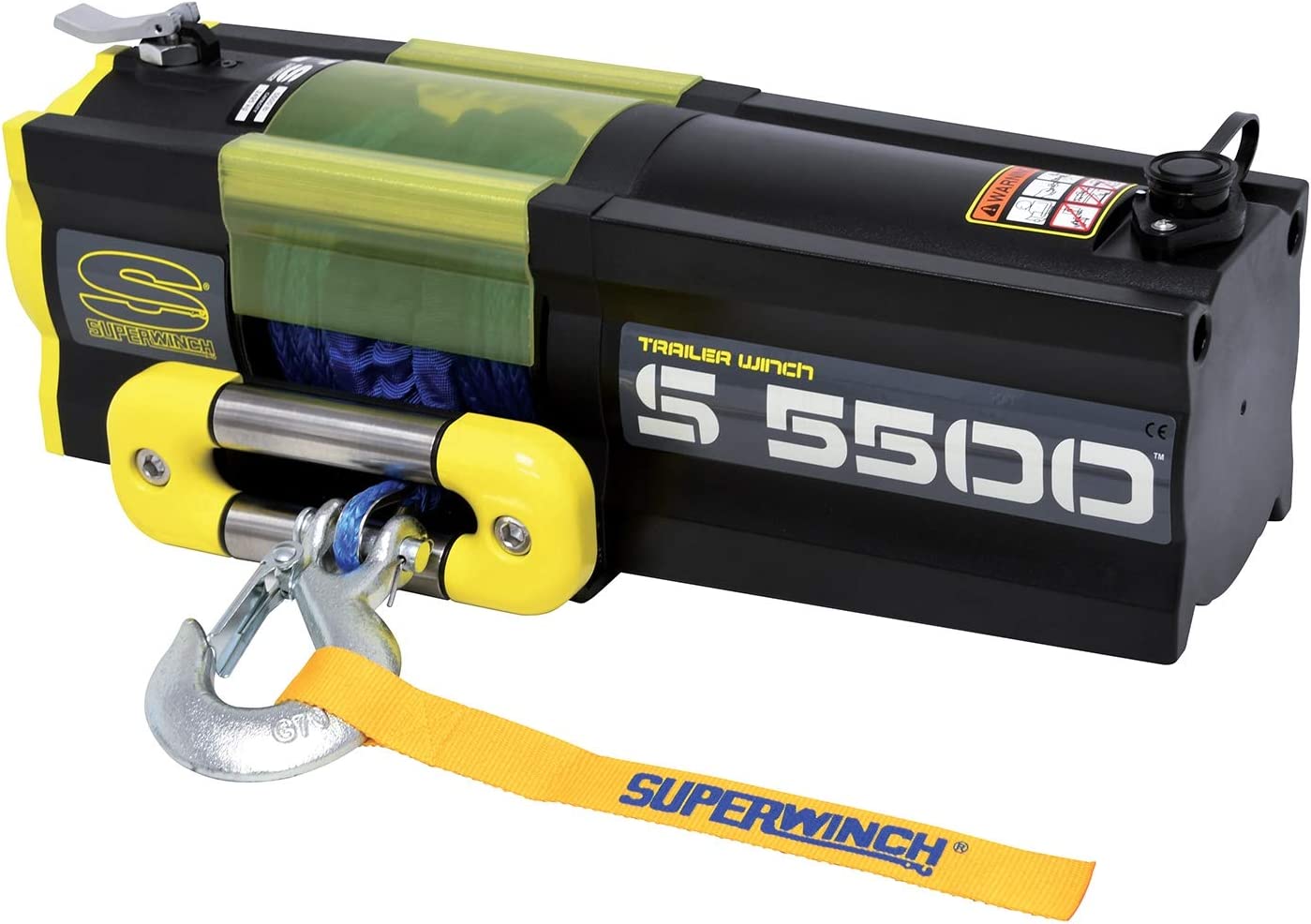 Superwinch S5500SR 12V Synthetic Rope Winch - 1455201