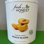 Fresh and Honest Foods Freeze Dried Peach Slices - #10 Can