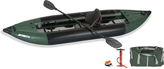 Sea Eagle 350fx Fishing Explorer Inflatable Fishing Boat (Pro Solo) - Safecastle