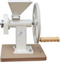 Manual Hand Grain Mill White | Heavy-Duty Hand Operated Food Grinder for Wheat, Corn, Oats, Coffee Beans, Rice & Dry Grains | Hand Crank Kitchen Flour Mill for Home, Camping, Survival & Everyday Use