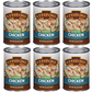 Keystone Meats All Natural Canned Chicken, 14.5 Ounce 6 cans