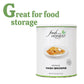 Fresh and Honest Foods Dehydrated Potato Hash Browns #10 Cans. Perfect for Emergencies, Food Storage, Survival, Camping, and more.