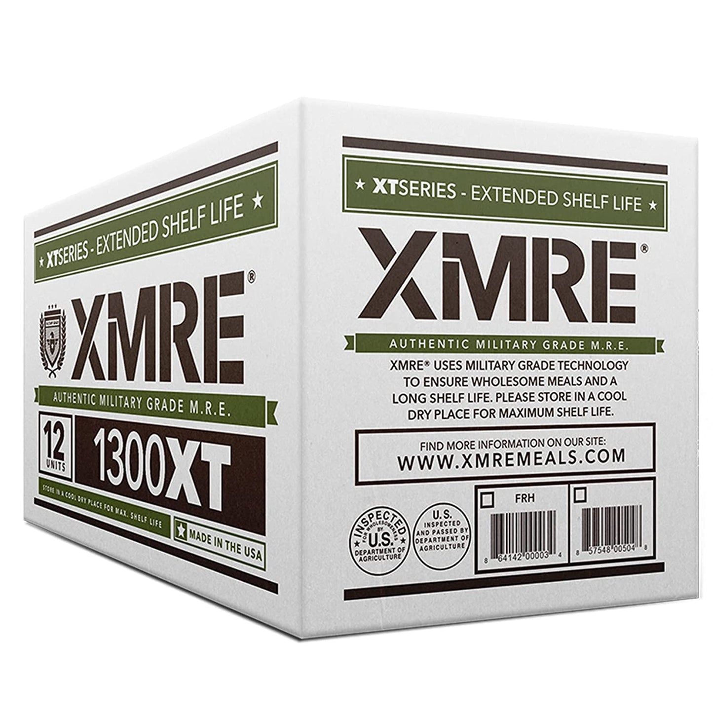 12 Case XMRE 1300XT Meals With Heaters Fully Cooked 6 Different Meals