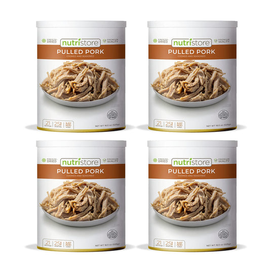 Nutristore Freeze Dried Pulled Pork
