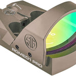 Sig Sor1p103 Sig Optics Reflex Sight Romeo1 Pro 6Moa 1X30 Steel Shroud Fde - All