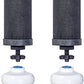 Set of 2 Berkey Authentic Black Berkey Elements (BB9-2) and 2 Berkey PF-2 Fluoride and Arsenic Reduction Elements - Combo Pack