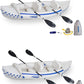 Sea Eagle 330 Deluxe 2 Person Inflatable Sport Kayak Boat & Pump/Oars (2 Pack)