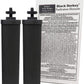 Set of 2 Berkey Authentic Black Berkey Elements (BB9-2) and 2 Berkey PF-2 Fluoride and Arsenic Reduction Elements - Combo Pack