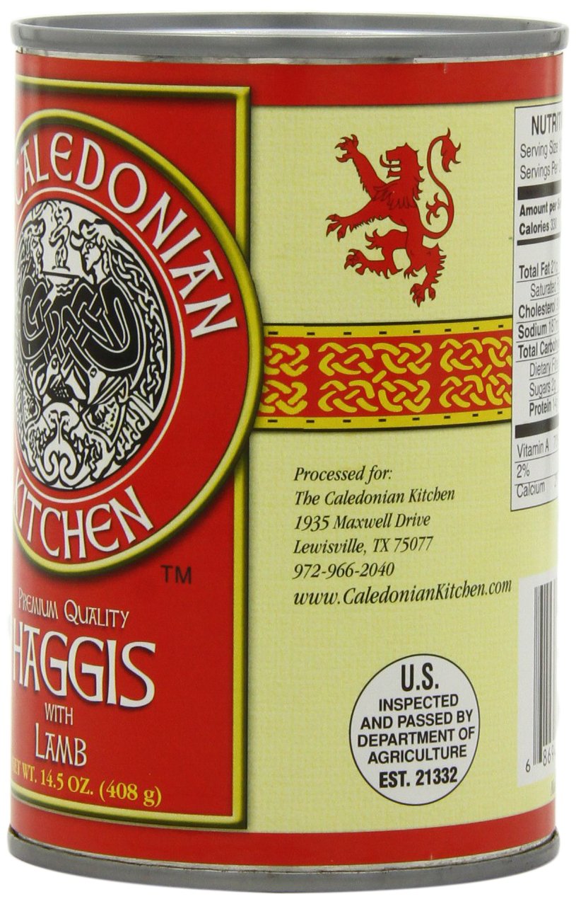 Caledonian Kitchen Highland Lamb Haggis 14.5 Oz