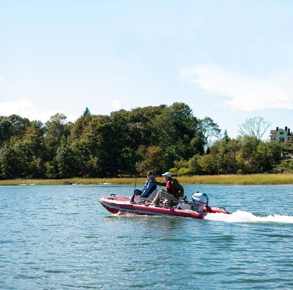 Sea Eagle Fastcat 12 Catamaran Inflatable Boat- Swivel Seat Canopy Package