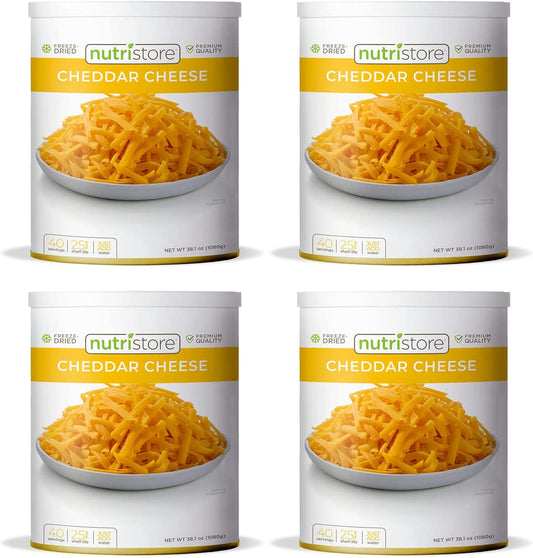 Nutristore Freeze Dried Cheddar cheese