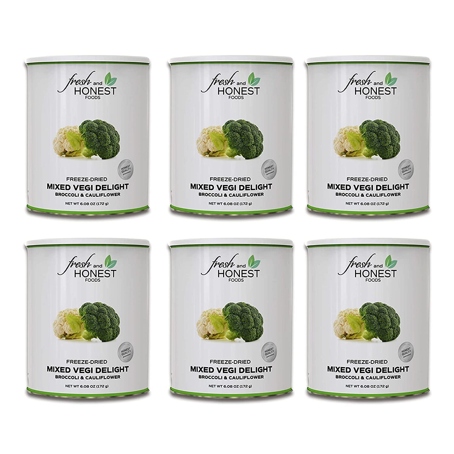 Freeze Dried Mixed Broccoli and Cauliflower