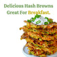 Fresh and Honest Foods Dehydrated Potato Hash Browns #10 Cans. Perfect for Emergencies, Food Storage, Survival, Camping, and more.