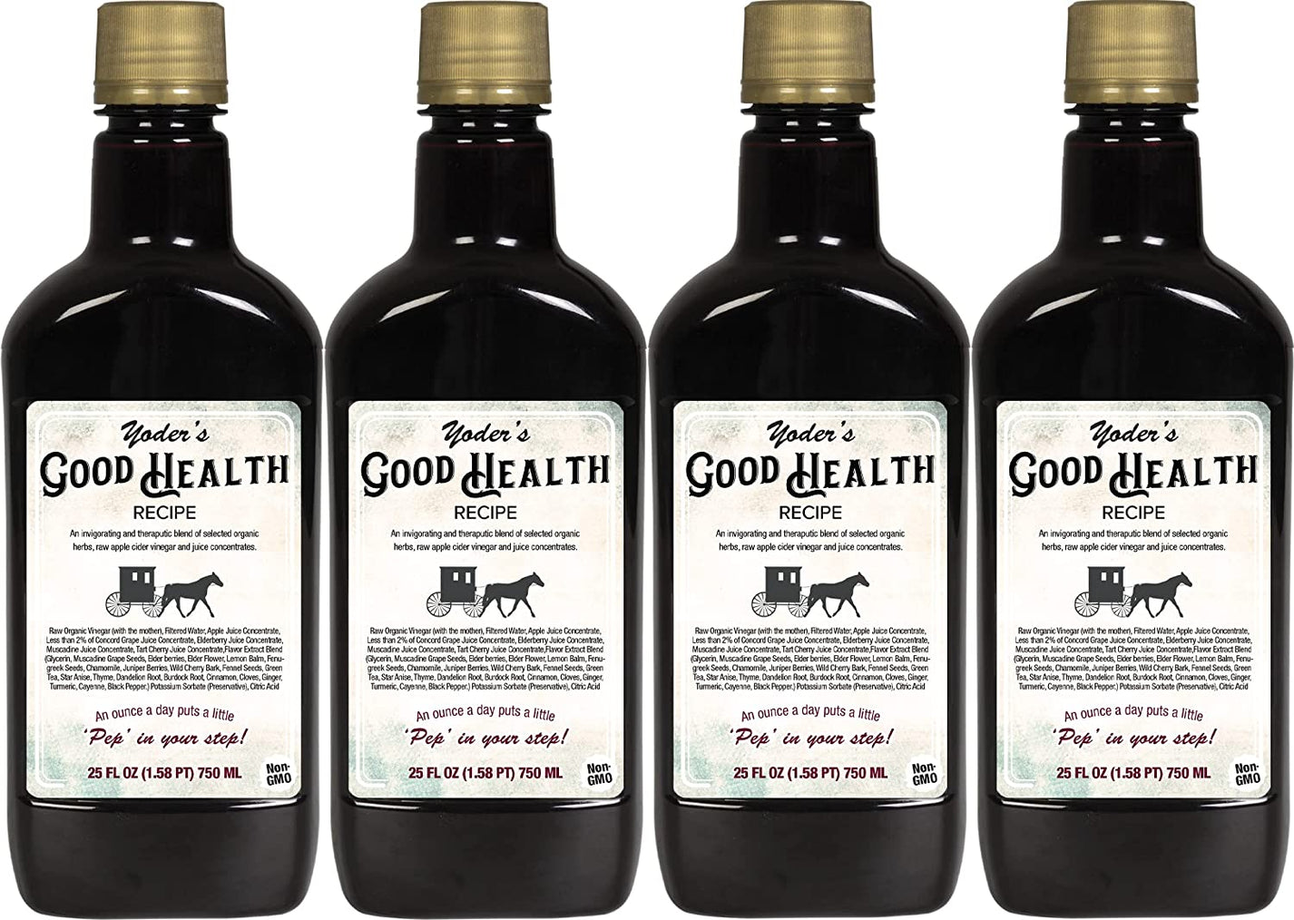 Yoder's Good Health Recipe Apple Cider Vinegar Liquid Complex, 25 oz ...