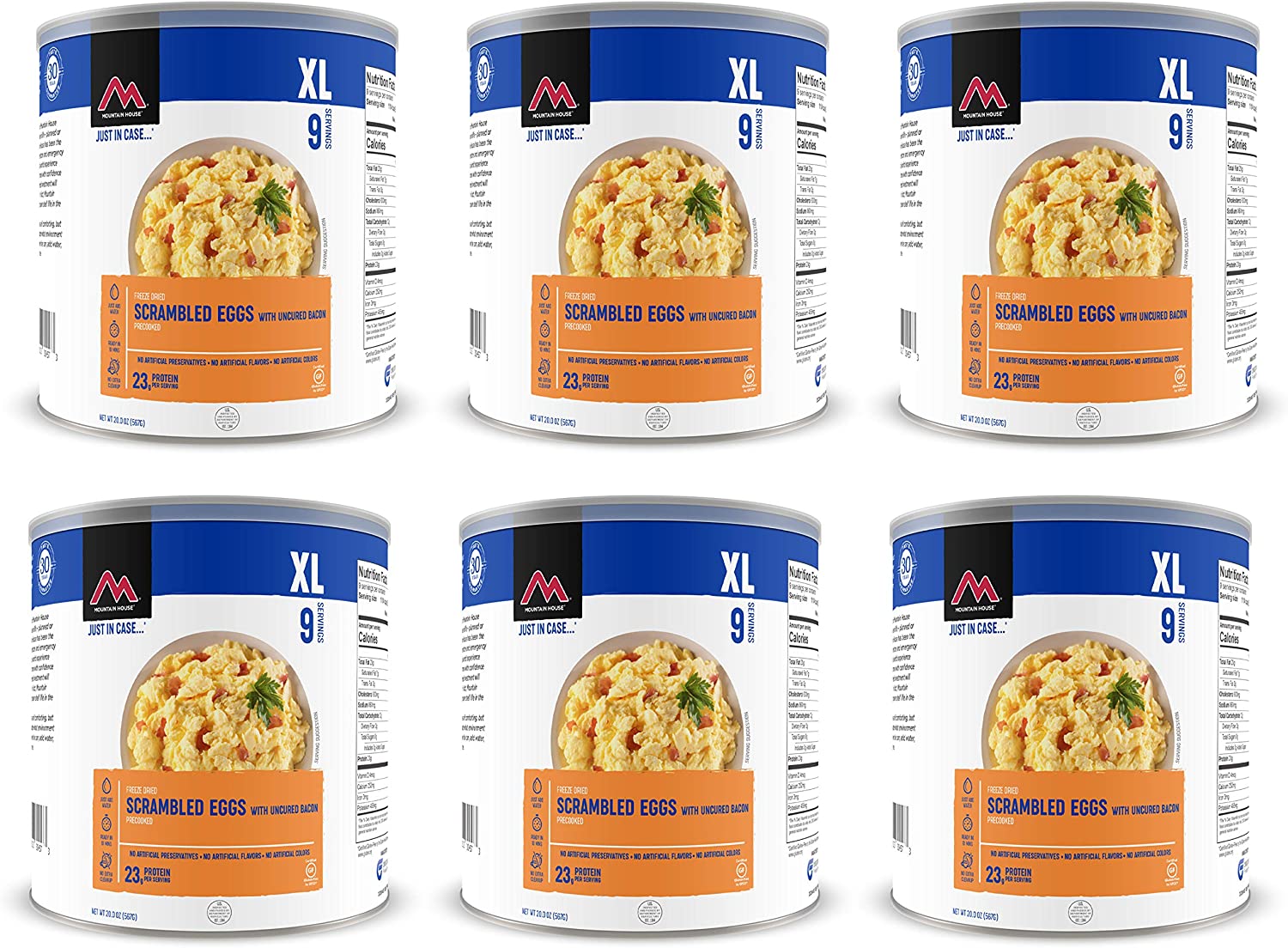 Buy Now Mountain house Scrambled Eggs Bacon 6 cans