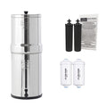 Big Berkey Water Filter System 2.25 Gallons (8.5 L) with Accessories