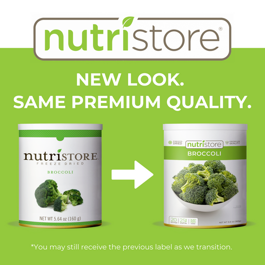 Nutristore Broccoli Freeze Dried