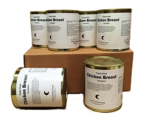 Military Surplus Freeze Dried Whole Chicken Breast - Safecastle