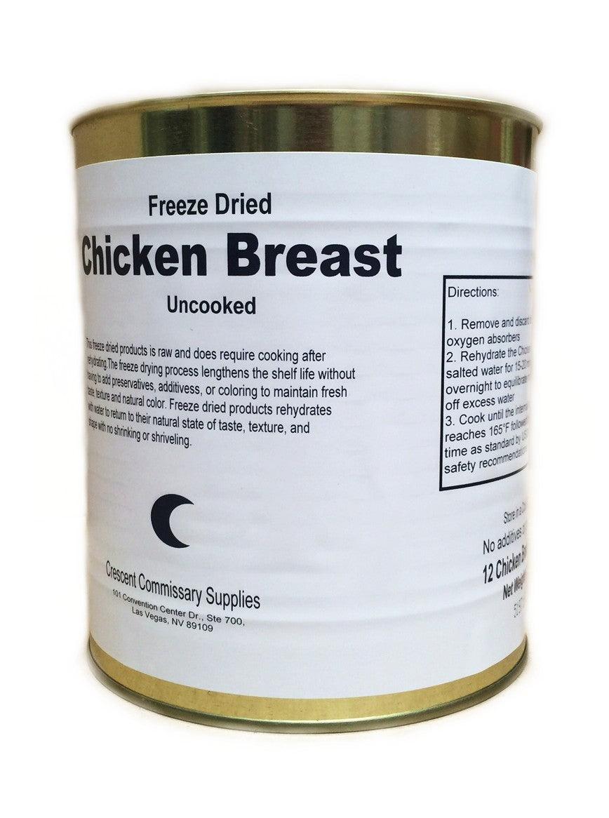Military Surplus Freeze Dried Whole Chicken Breast - Safecastle