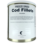 Military Surplus Freeze Dried Canned Cod Fish Fillets - Safecastle