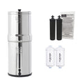 Crown Berkey Water Filter 6 Gallons (22.7 L) with Accessories