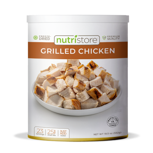 Nutristore Grilled Chicken Freeze Dried