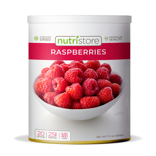 Nutristore Freeze Dried Raspberries