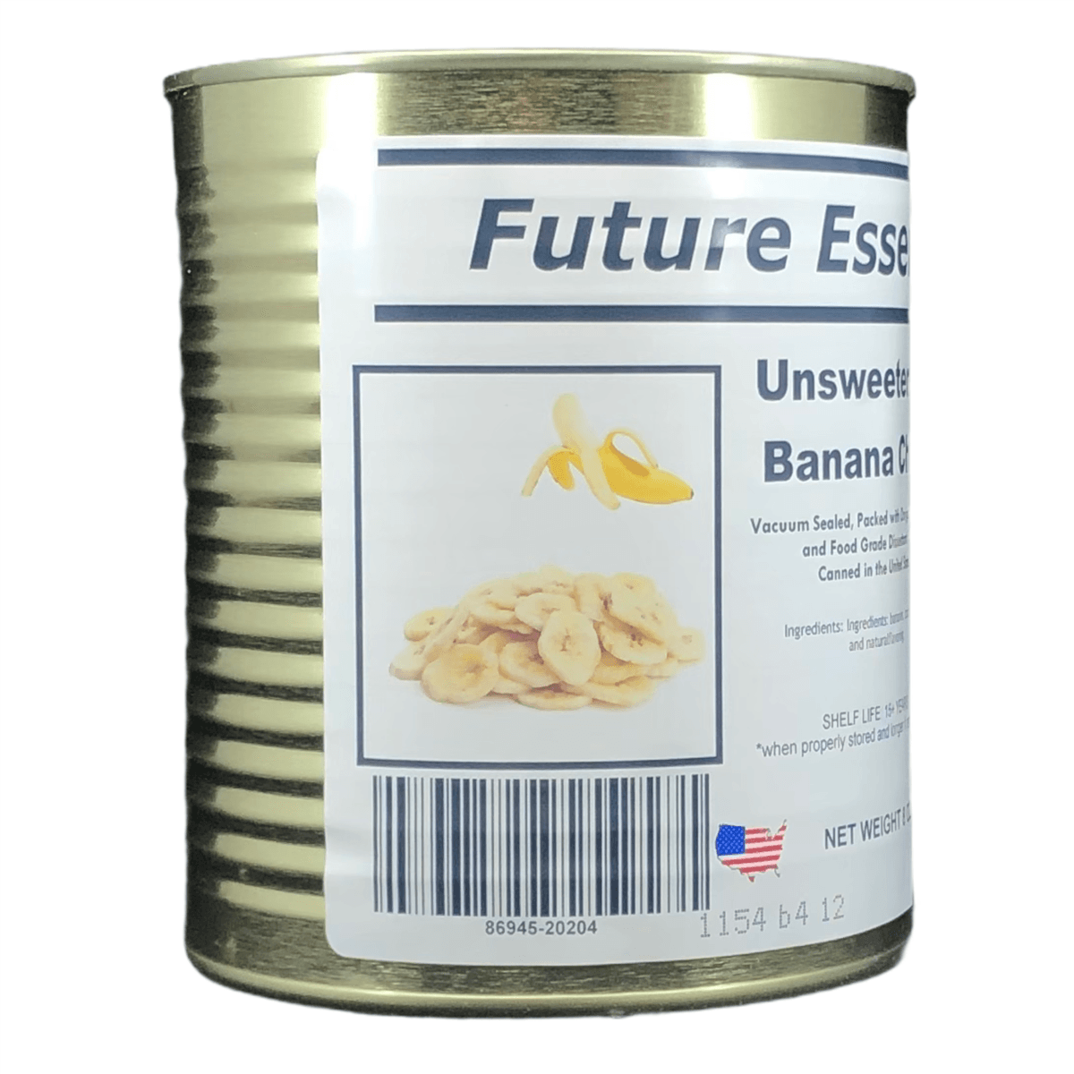 Future Essentials Dehydrated Unsweetened Banana Chips case - Safecastle