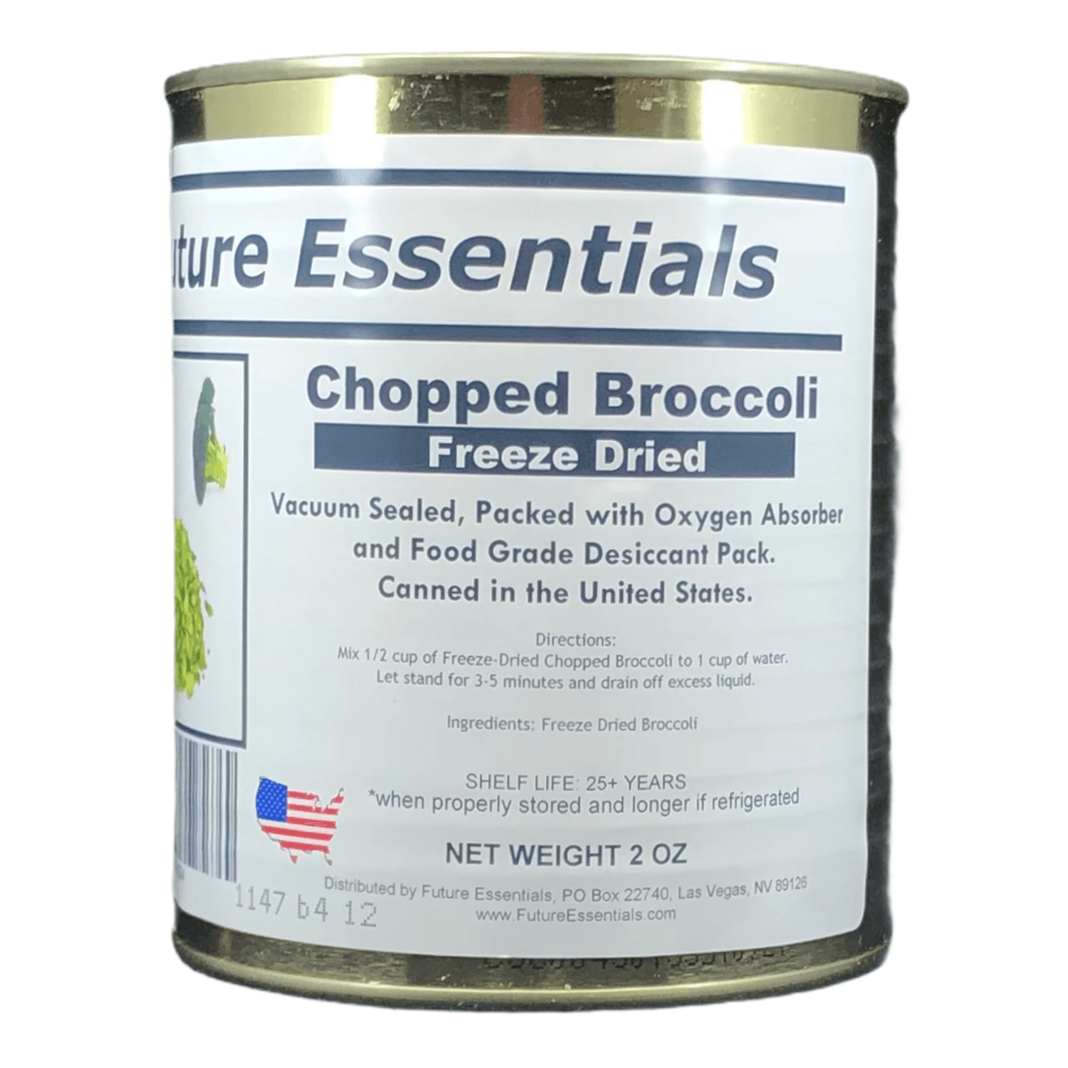 Future Essentials Freeze Dried Chopped Broccoli Case - Safecastle