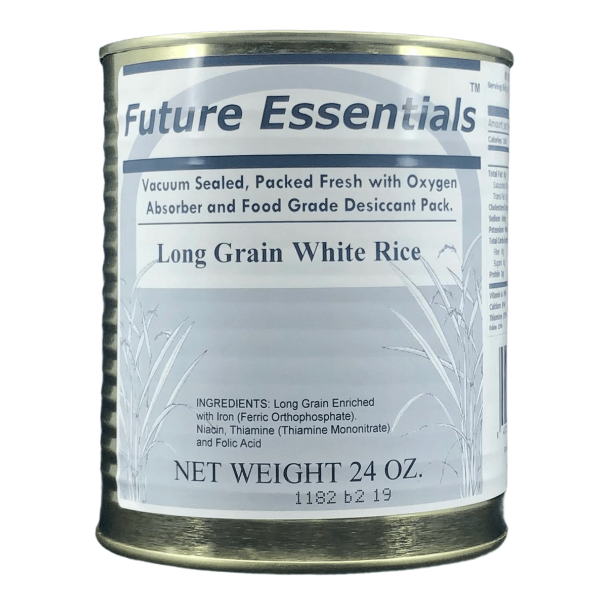 Future Essentials Canned Long Grain White Rice #2.5 Can 