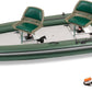 Sea Eagle Fishskiff 16 Inflatable Fishing Boat - 2 Person Swivel Seat - Safecastle