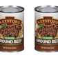 Keystone Meats All Natural Ground Beef, 14 Ounce 2 can