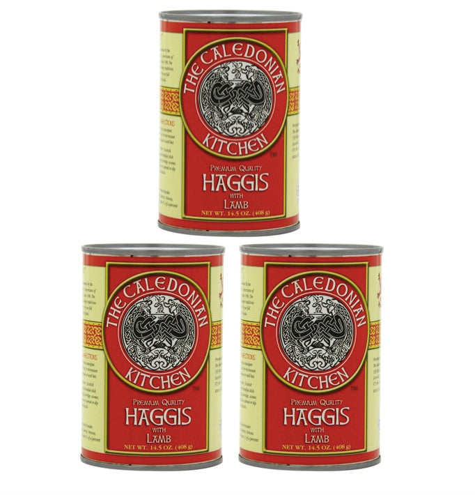 Caledonian Kitchen Haggis With Highland Beef, 14.5-Ounce Cans (Pack of 3)