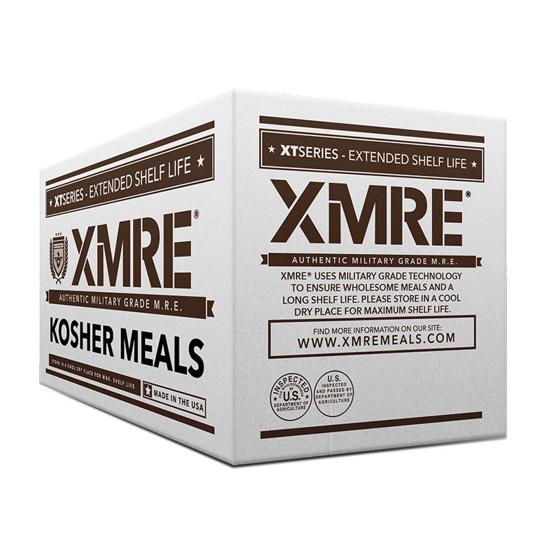 XMRE Kosher XT Emergency Food - 1 Case (12 Meals/Case)