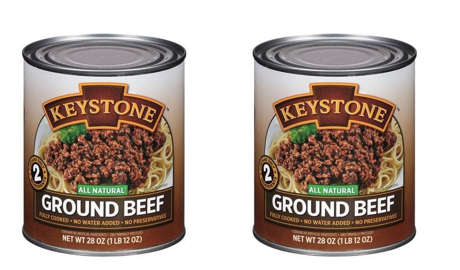 2 Cans of Ground beef