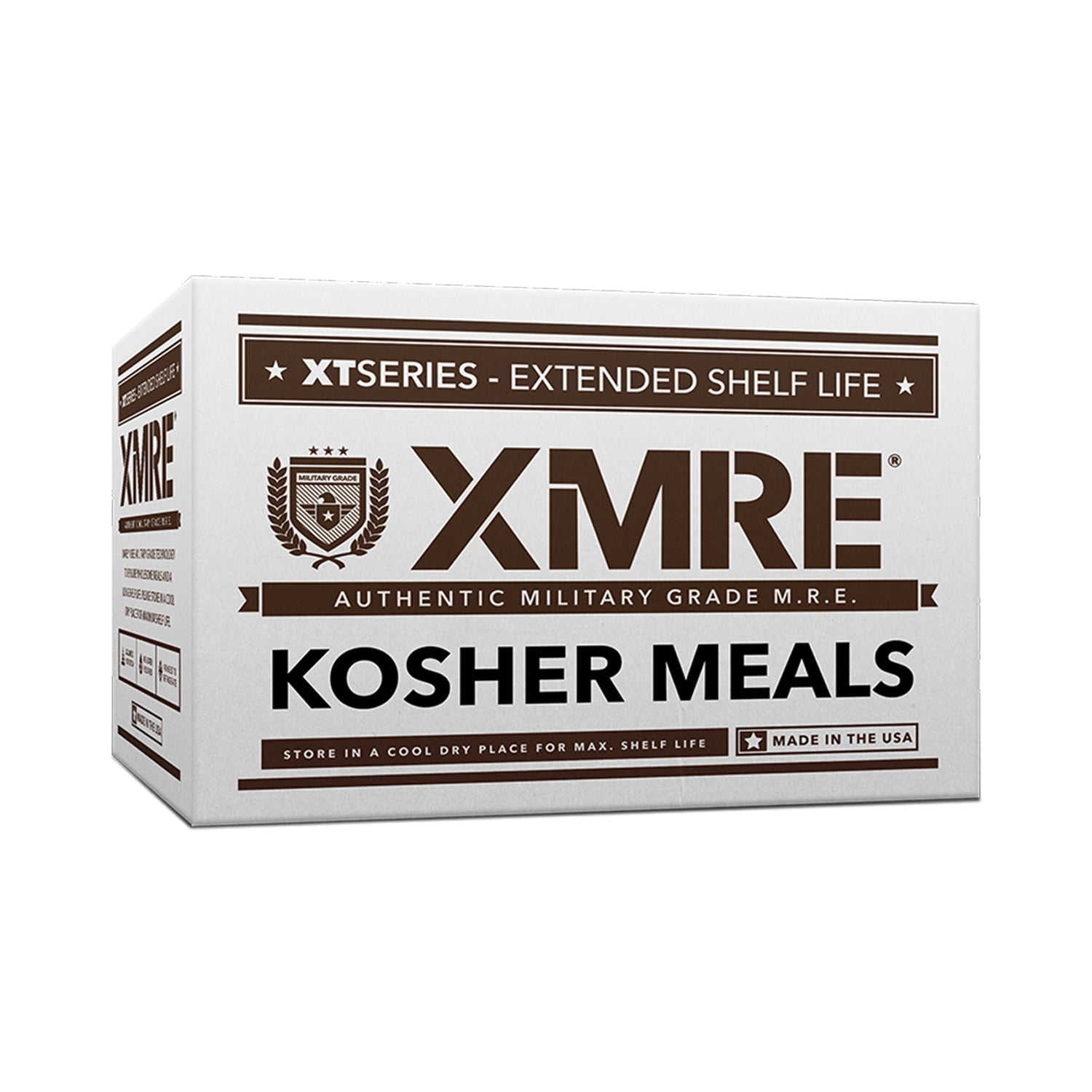 XMRE Kosher XT Emergency Food - 1 Case (12 Meals/Case)