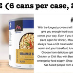 45 Case Package - Mountain House Bulk Cans