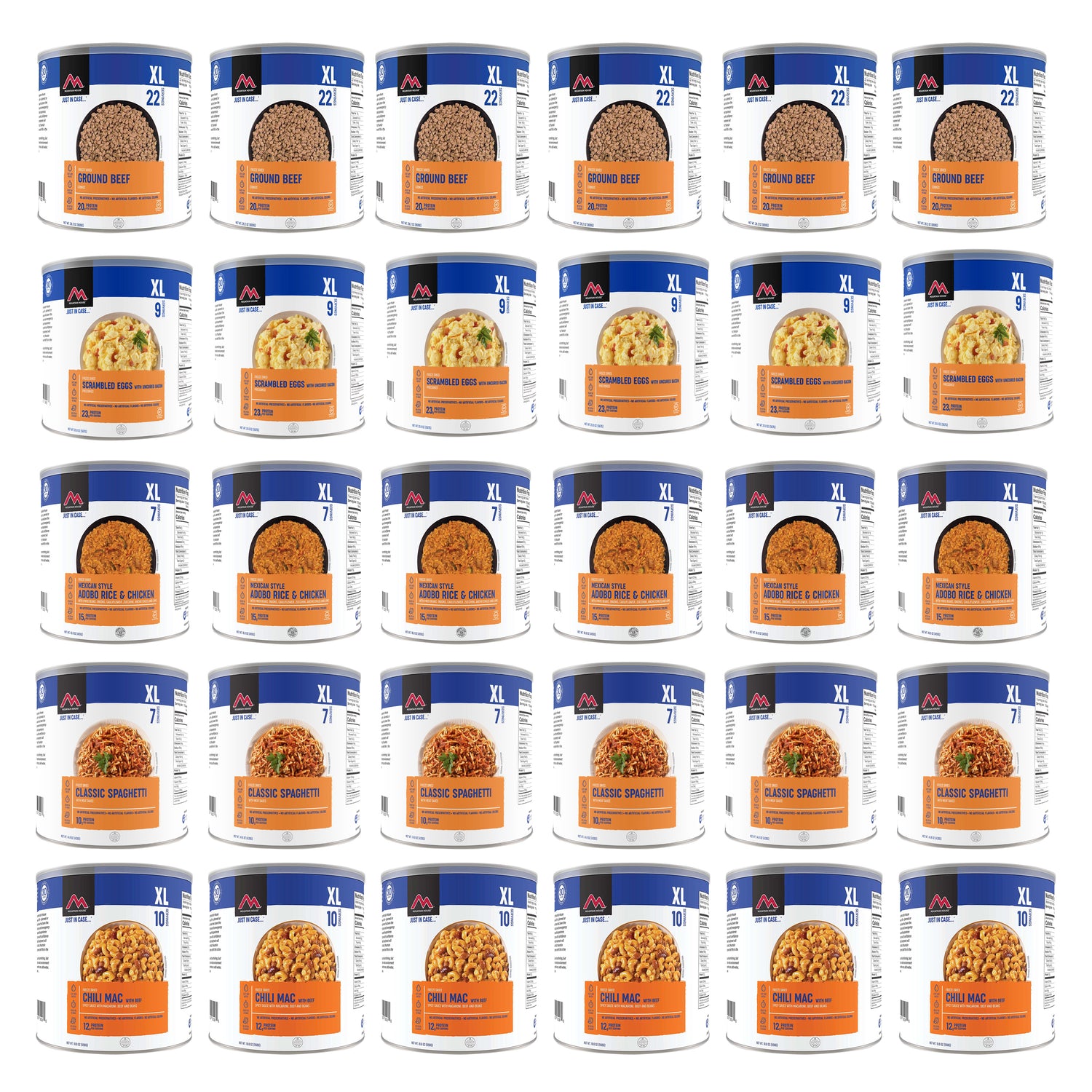 Mountain House Bulk Cases