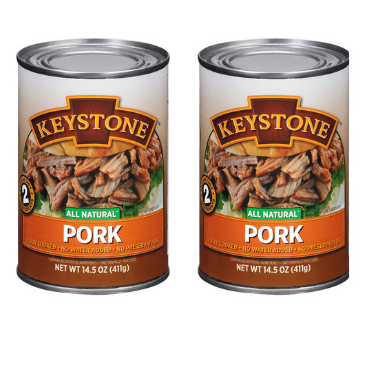 Keystone Meats All Natural Canned Pork, 14.5 Ounce