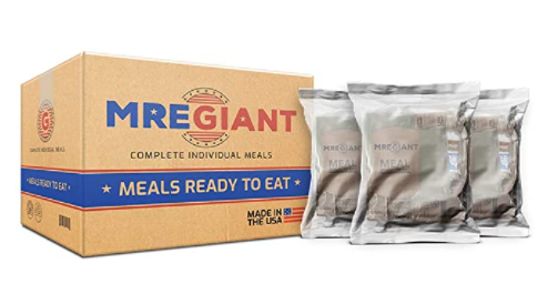 MRE Giant (Meals-Ready-To-Eat) - 12 Meals Per Case