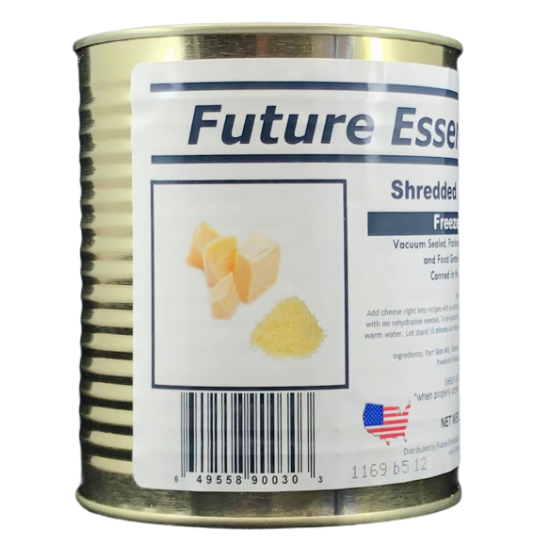 Future Essentials Freeze Dried Shredded Parmesan Cheese