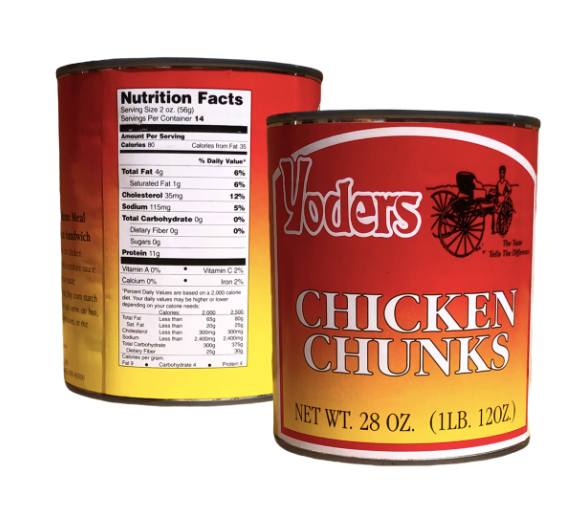 Yoder Canned Meats Premium Variety Pack (Beef, Chicken, Hamburger, Tur ...