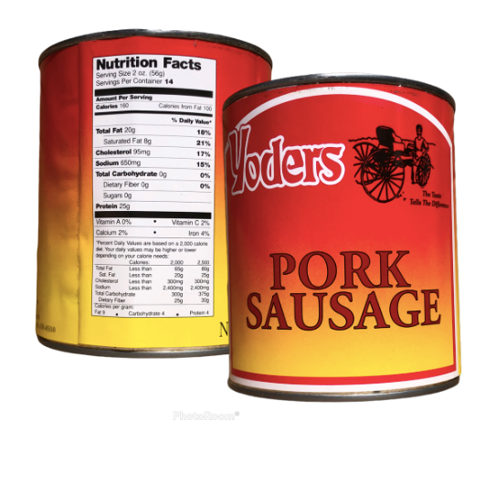 Yoder Canned Meats Premium Variety Pack (Beef, Chicken, Hamburger, Tur ...