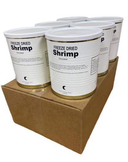 Military Surplus- Freeze Dried Canned Shrimp - Safecastle