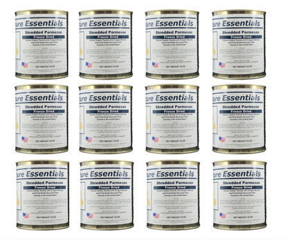 Future Essentials Freeze Dried Shredded Parmesan Cheese