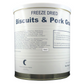 Military Surplus Freeze Dried Biscuits and Gravy