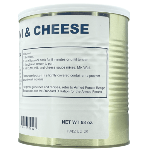 Military Surplus Macaroni and Cheese - Safecastle