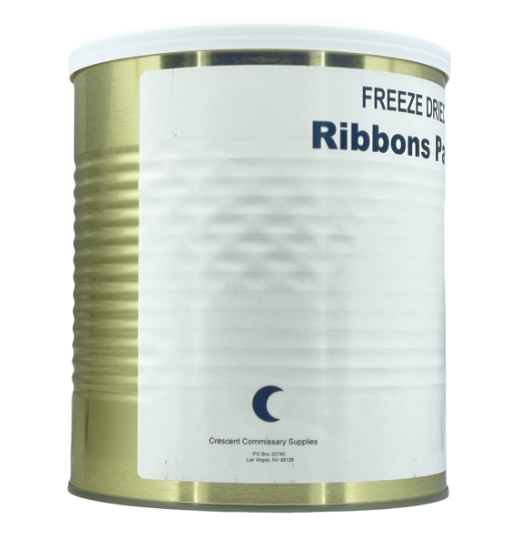 Military Surplus Freeze Dried Ribbons Pasta - Safecastle