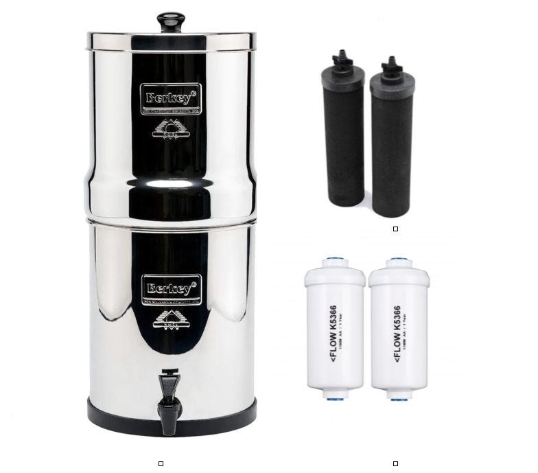Berkey Imperial Water Filter System with Accessories - Safecastle