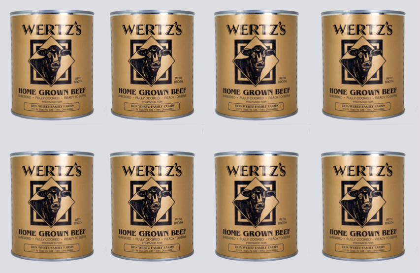 Wertz Canned Meat - GMO Free Premium Ready to Eat